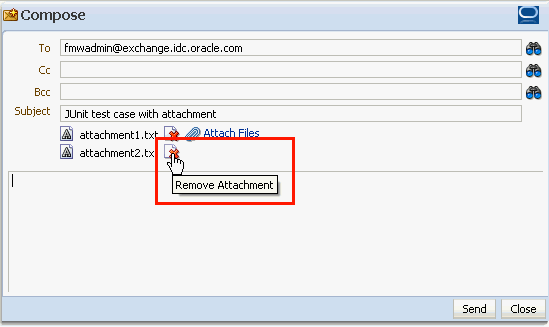 Remove Attachment icon in the Compose window