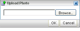 Upload Photo dialog