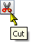 Cut icon