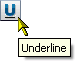 Underline icon