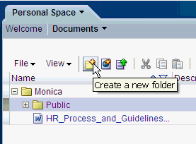 Create folder icon