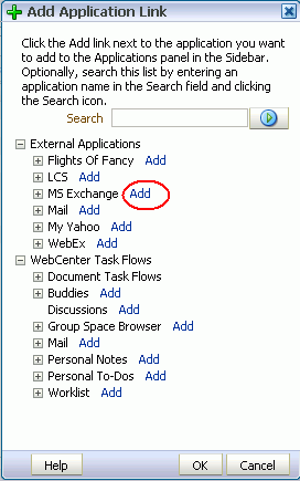 Managing the Applications Pane