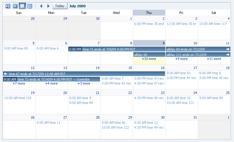 calendar month view screenshot
