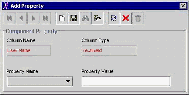 Add Property Window