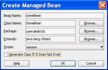 Specifying the Bean Name and Scope