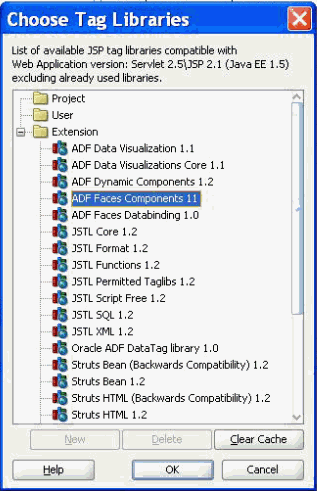 Choosing Tag Libraries