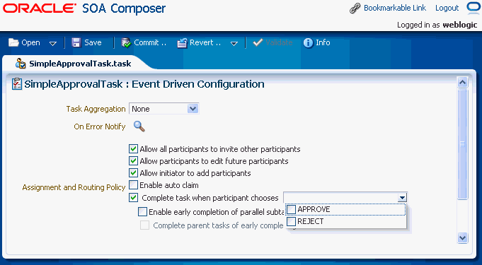 Setting Assignment and Routing Policy