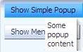 simple popup