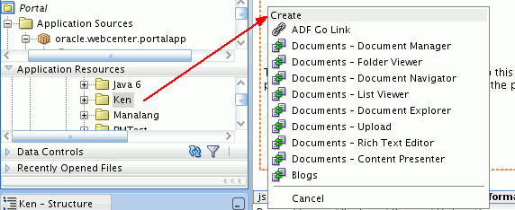 Adding Subfolder to JSF Page