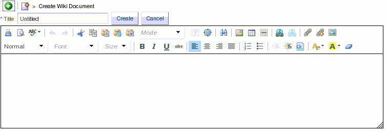 Using the RTE to Add Wiki Content at Runtime