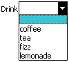 expanded WM selectOneChoice screenshot