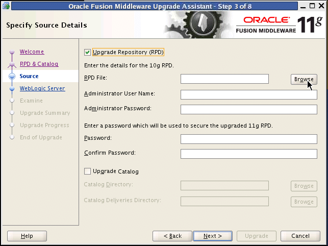welcome screen