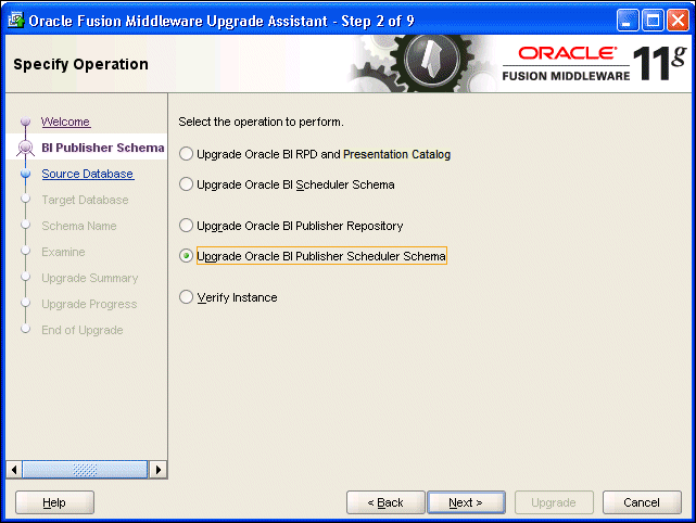 welcome screen