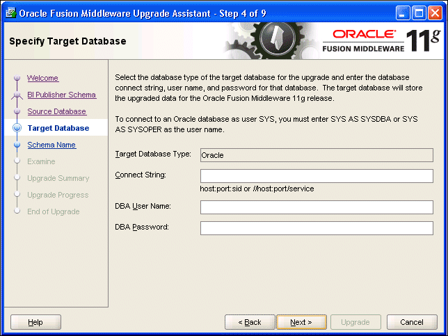 welcome screen
