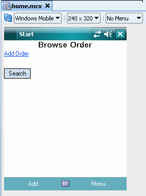 Button and Link in Design View