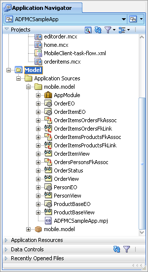 Mobile project contents
