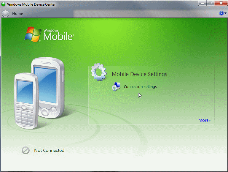 Windows Mobile Device Center