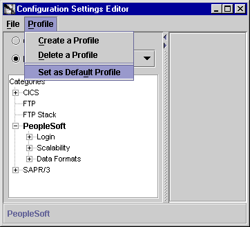 Text description of istudioconfigsettings.gif follows.