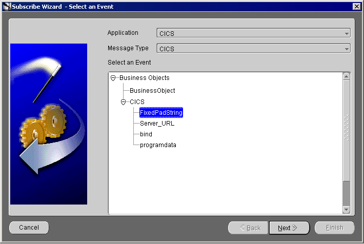 Text description of selectanevent.gif follows.