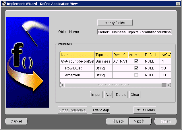 Text description of ispopulateddefineapp.gif follows.
