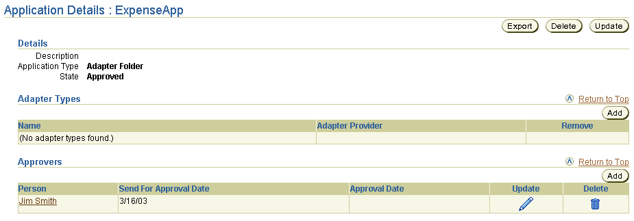 Text description of approvers_column.gif follows.