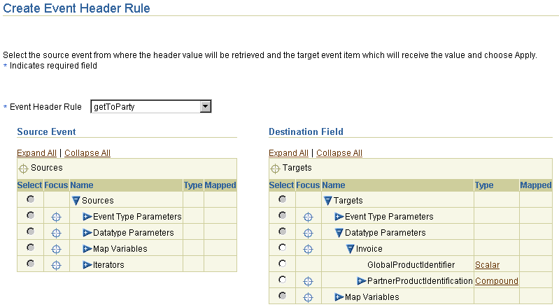 Text description of create_event_header_rule.gif follows.