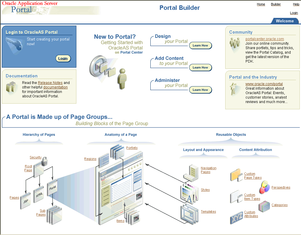 Text description of cg_sshot_portal_home_page.gif follows.