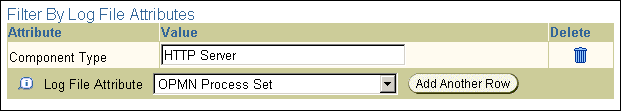 Log Files Advanced Search Filter By Log File Attributes
