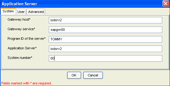 system tab