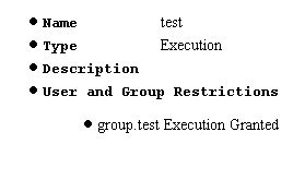 Summary of your policy configuration.