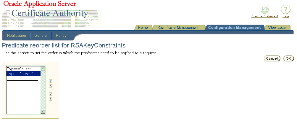 Description of prdctsreordsbscrn.gif follows