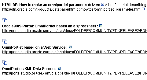 Shows highlighted checkbox at row level using More.