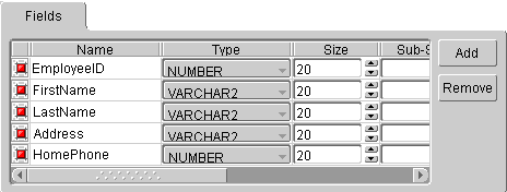 Text description of fields.gif follows.