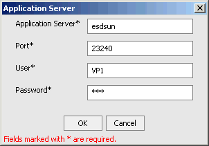 application server parameters