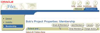 Email all members