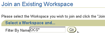 Join an Existing Workspace