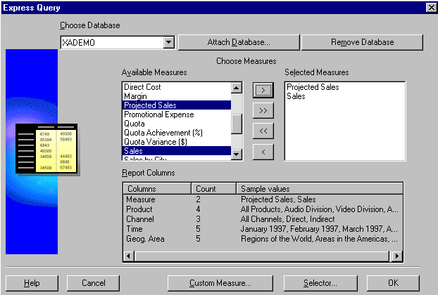 Text description of salessel.gif follows.
