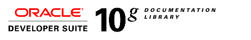 Oracle9i Developer Suite Documentation Library