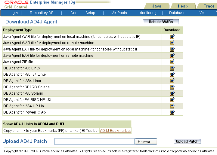 Download AD4J Agent
