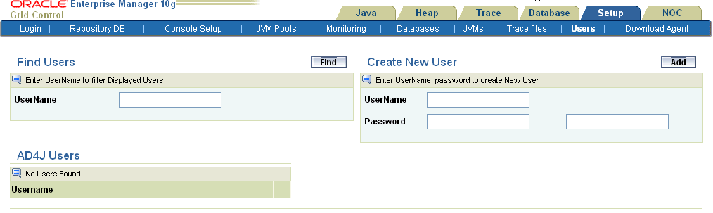 Manage Users