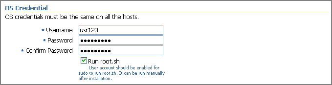 OS Credentials