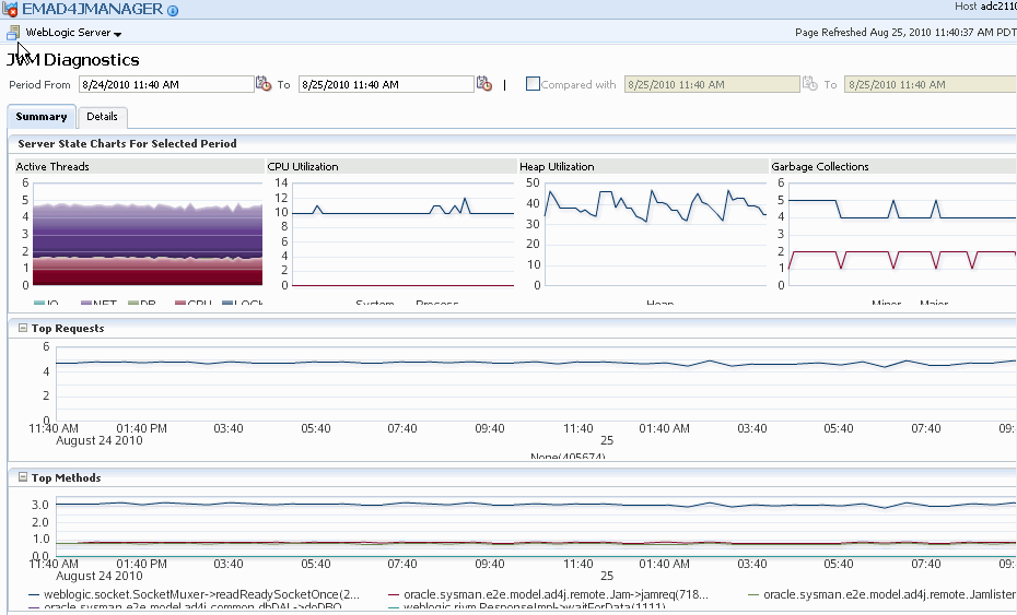 JVM Summary Page