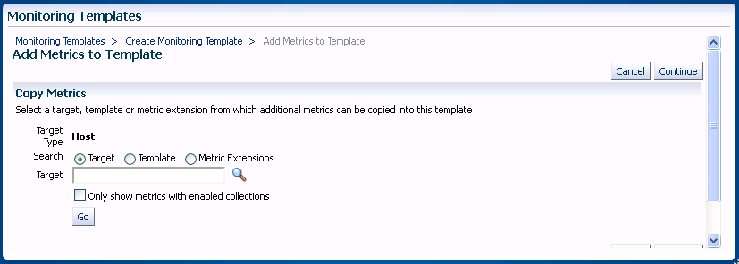 add metric to monitoring template