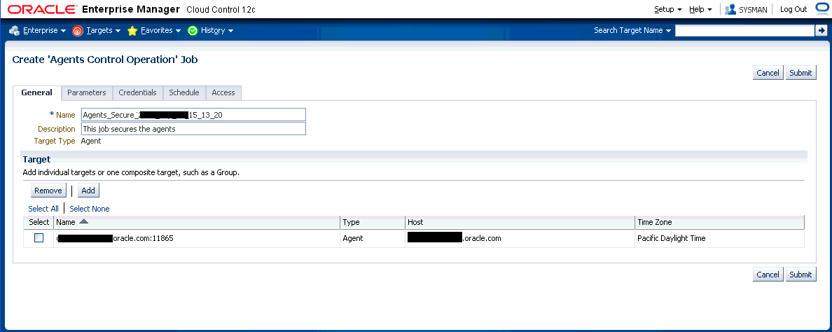 Graphic shows the job creation wizard for multi-agent control operations.