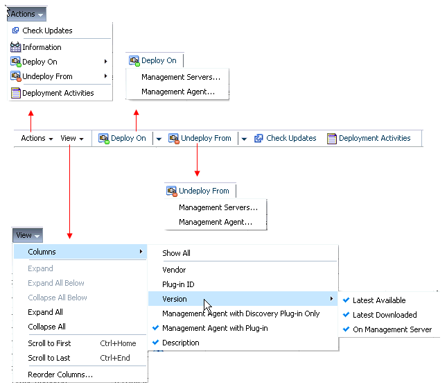 Plug-In Lifecycle Application Console Operations