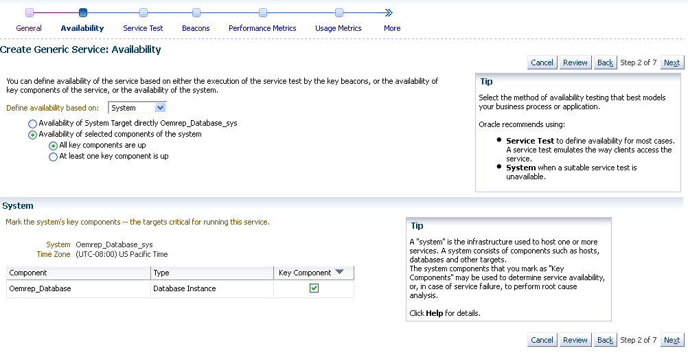 System based service