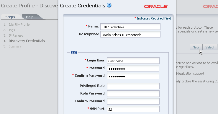 Description of create_credentials.png follows