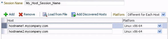 Add Host Targets Sample