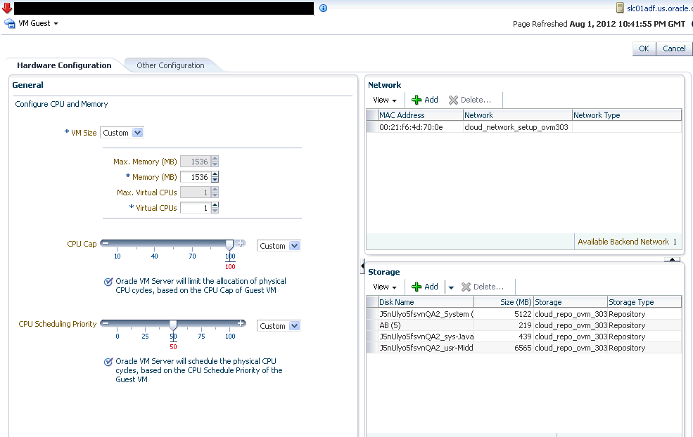 Edit Guest Virtual Machine