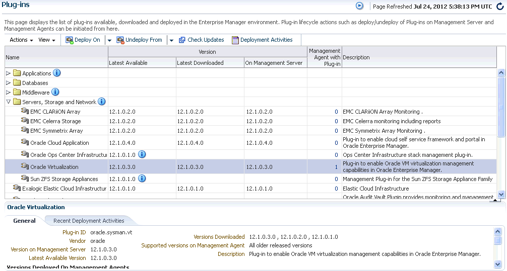Plug-ins Page